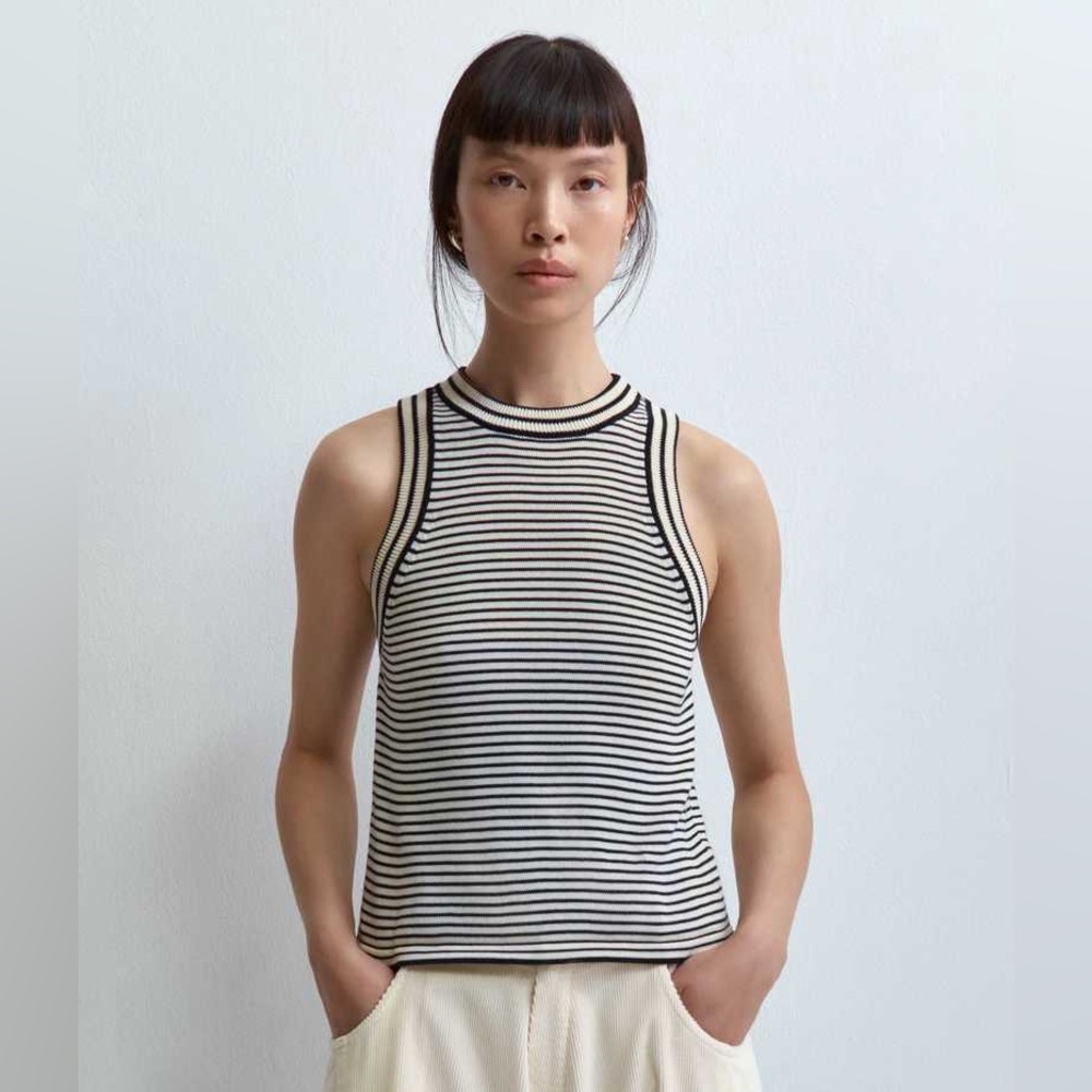 Cordera striped sweater tank 🎐